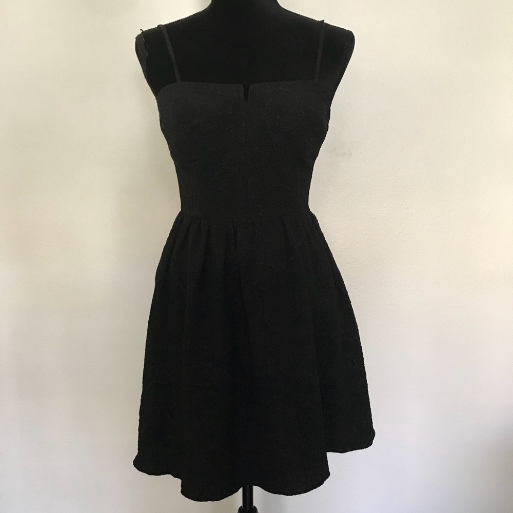 Bar III black mini dress
